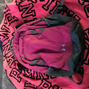 Pink under Armour backpack
